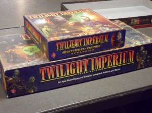 Twilight Imperium was a big hit last year, I'm very surprised it didn't get many players this year