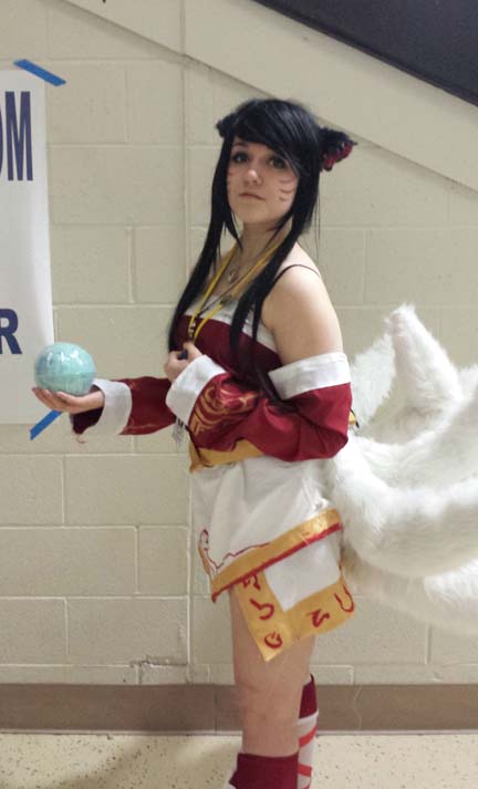 Ahri from League of Legends (i think?)